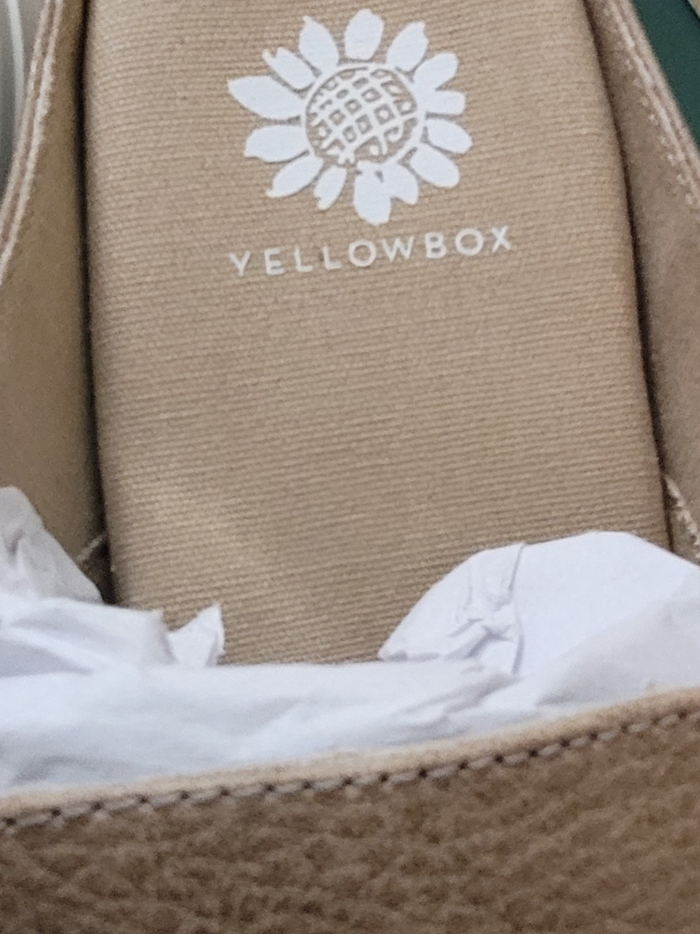 Yellow Box Taupe Slip-On Clog Sneakers with White Platform - Picture 13 of 13